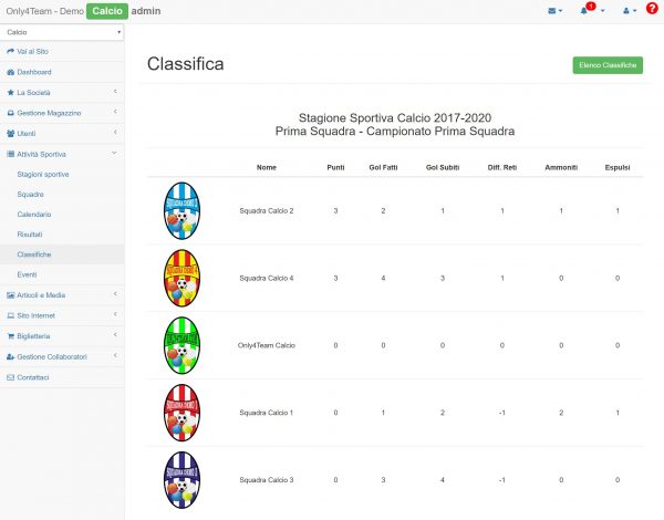 Calcio Software + Sito Web - immagine 8
